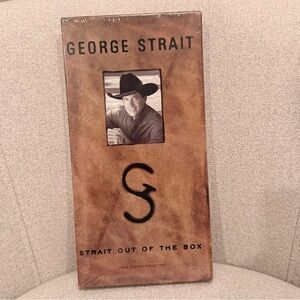 New sealed George Strait -Strait Out Of The Box four MCA compact disk set